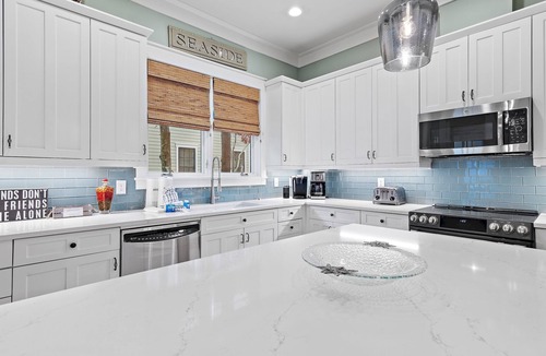 Watercolor House | The WaterColor Escape You've Been Dreaming Of – Remodeled Kitchen/Golf Cart