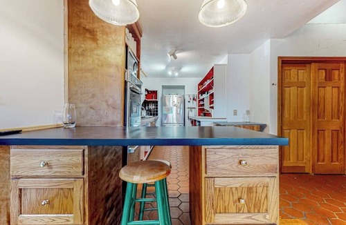 Pittsfield House | Tranquil house w/apartment, mountain views, pond, bbq, patio, wifi