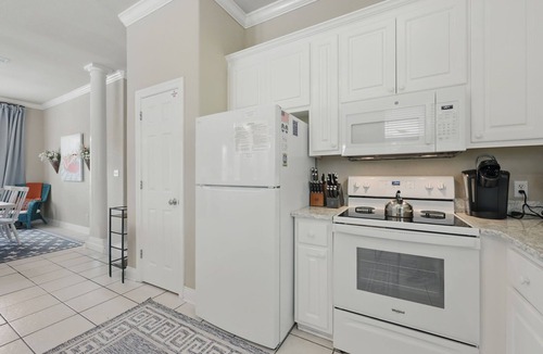Village of Sugar Beach House | Vacation Starts Poolside–Heated Private Pool & Golf Cart Available