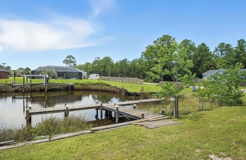Florida Panhandle House | Waterfront Home with Boat Dock and kayaks!