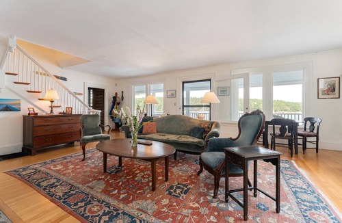 Blue Hill House | Waterside Parker Point Gem with Signature Dining Room & Wrap Around Porch