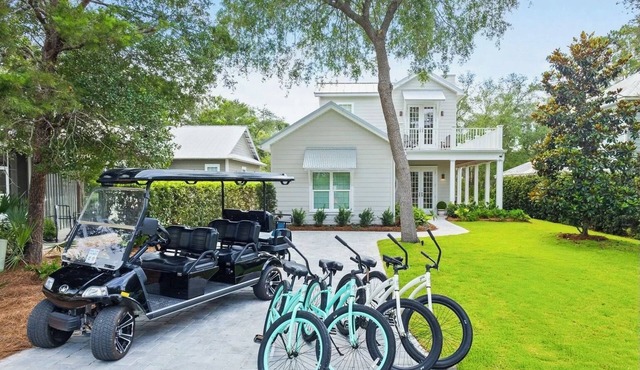 30A Seacrest Beach Access | Private Pool/Golf Cart/Bikes & Steps to Beach | iDream Vacation