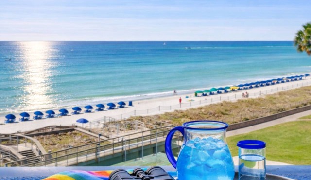 518- This IS the beach life! Stunning Ocean views. W/D in unit!