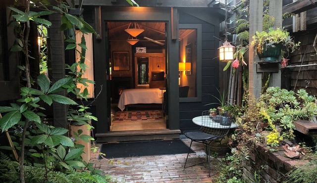 Beautiful and Lush Hidden Wisteria Getaway