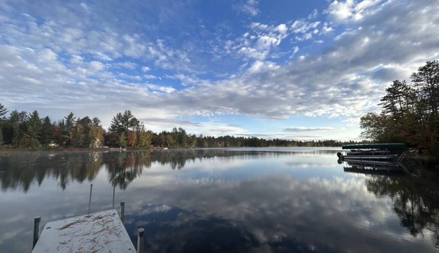 Cedar Retreat located in God's Country, on East Bass Lake. Sleeps 10!