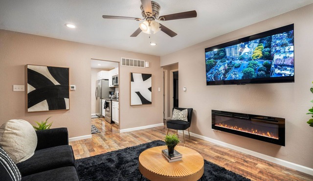 Chic 4BR Home w/Game Room & Cinema - City Close!
