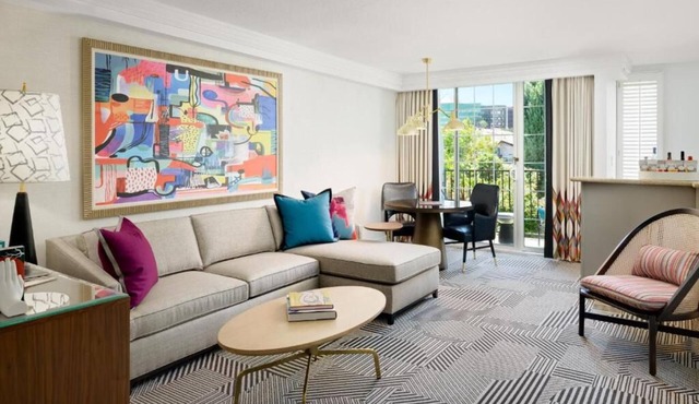 Chic Oasis in West Hollywood's Heart! 3 Units w/Balconies! Pool & Tennis Court!