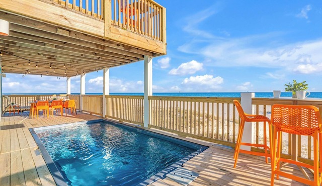 Dog-Friendly Beachfront Home with Pool