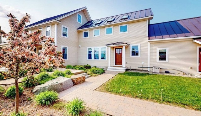 Enchanting farmhouse with a hot tub, grill, children's items, & mountain views