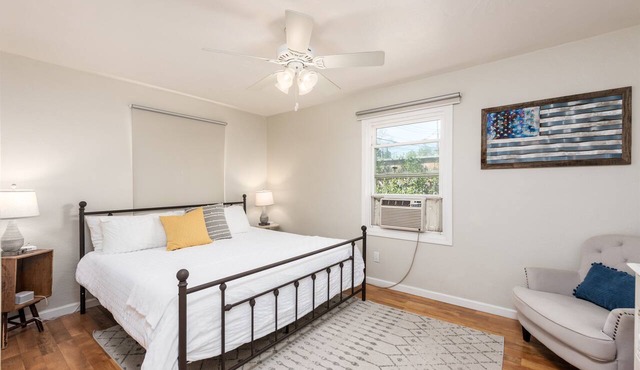French Oak Cottage | Walk to Downtown Wine, Food, Shops, & Music | Pet-Friendly