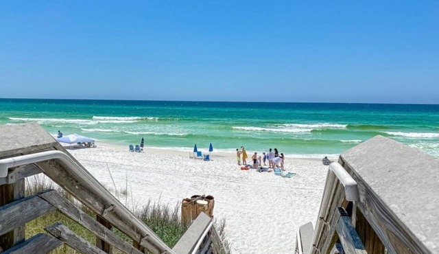 Heated Private Pool 30A Rental 'Seagrove Escape' Just Steps to Seagrove Beach!
