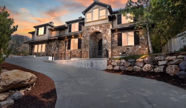Large Executive Home High in Olympus Cove with Amazing Valley Views