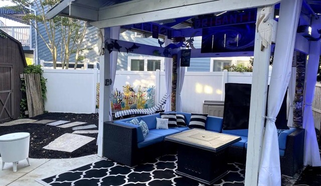 LOCATION LOCATION COVE Quiet/Private/Garden Oasis/Water SUNSETS we got a spot! in Brigantine