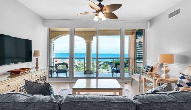 Luxury Portofino Condo | Panoramic Water Views | Pools, Spa & Beach