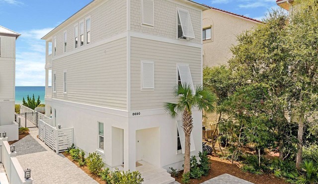Luxury Shellstone Beachfront Cottage Seacrest Beach Florida Private Pool Beach Access