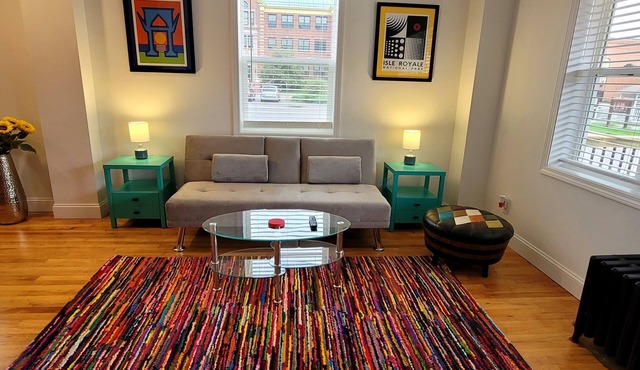 Modern-Ish Downtown, 2 bedroom lower unit