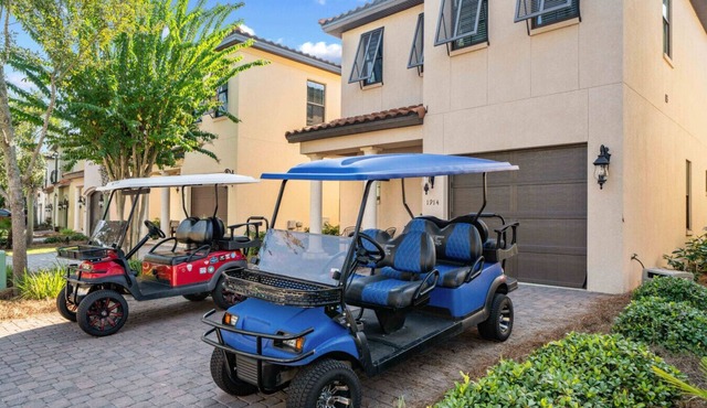 NEW! Upscale 4BR/BA Villa Lago! 2 Golf Carts, Sandestin Resort, & 3 Pools!
