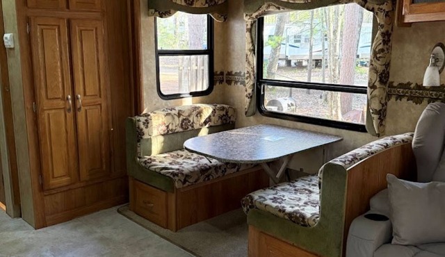 Northwoods Glamping Experience in Florence, WI with direct ATV/UTV trail access.