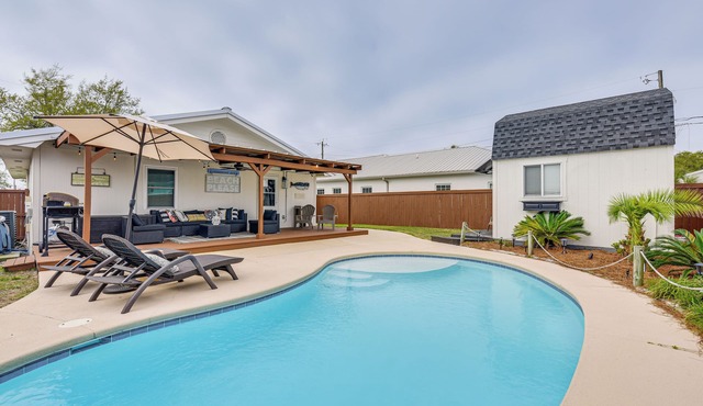 Panama City Beach Home w/Private Pool & Gas Grill