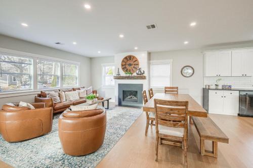 Patio & Fire Pit: Retreat 2 Mi to Cape Cod Beaches
