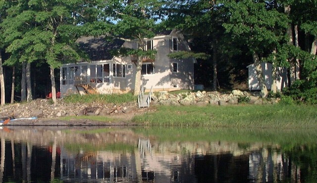 Private Lakefront Home In Midcoast Maine Area Village, Near Camden, Me. in Union