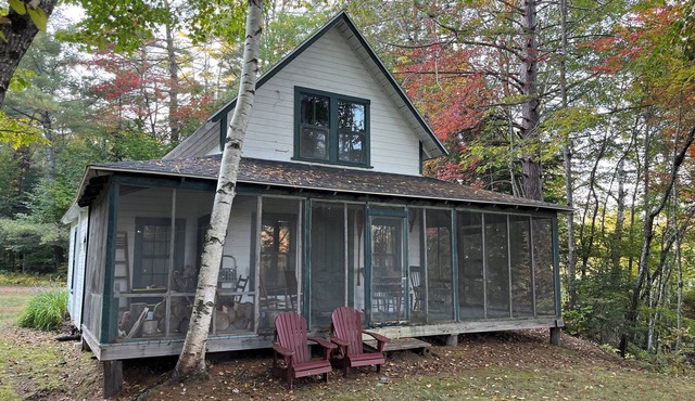 Quiet rustic camp at beautiful Sebec Lake.boating, fishing, swimming, hiking. in Willimantic