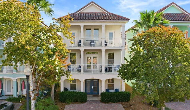 Recently Refreshed Crystal Beach Retreat Pet Friendly, Steps to Pool, Shuttle & Emerald Coast!