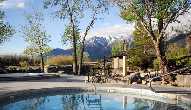 Resort with Hot Springs, Pool & Mountain Views!