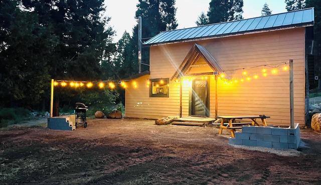 SECLUDED CABIN ON 6 ACRES mins. from skiing, lakes and falls ATV trail access