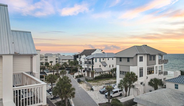 "So Fresh and So Green" South of 30A Private Beach Access Heated Pool Elevator