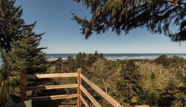 South Cape Dome Accessible, King - w/SHARED Luxury Bathhouse Access