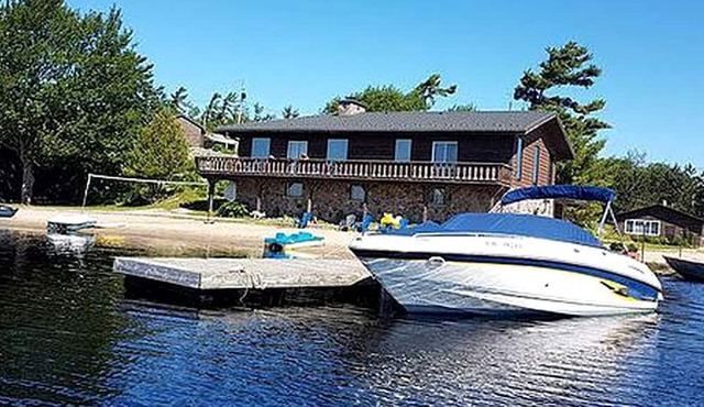 Spacious Waterfront Cottage Rental for a Family-Friendly Getaway on Georgian Bay, Ontario in Nobel