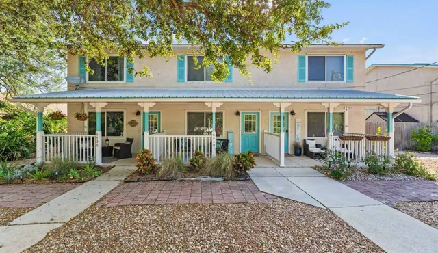 St. Augustine Beaches - Private Beach - Charming and Quiet Townhouse in St. Augustine