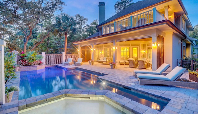 STUNNING, Updated 2nd Row Ocean Sea Pines Home with all of the Luxuries