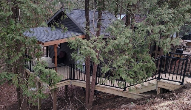 Tiny Treehouse Cabin | Bluff Woodlands #1 in Elba