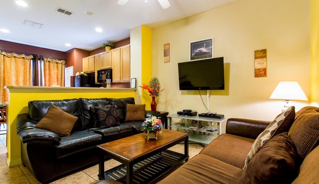 Unit 10 | 3BR Home | 2 Mi to Disney | Pet Friendly | Heated Pool | Gated