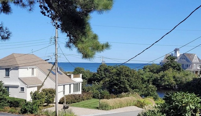 Water views and a short walk to private beaches, Popponesset Inn and Marketplace