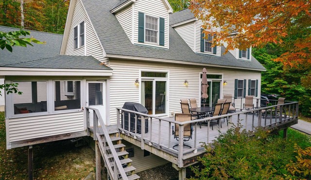 Wooded Colonial with Fire Pit & Deck, near the Club