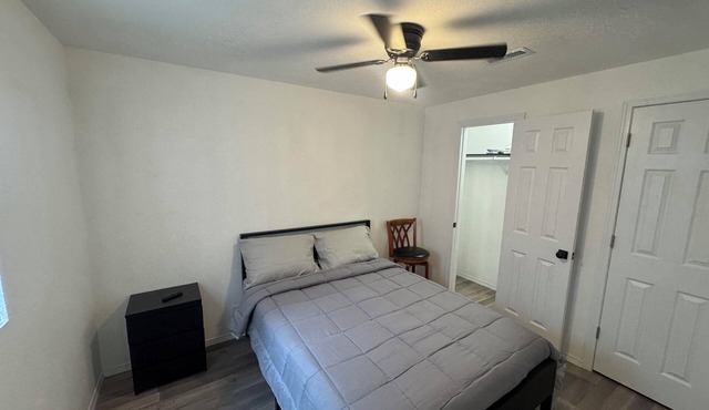 woody pines 2-bedroom cabin in amazing Tyier with cool AC breeze