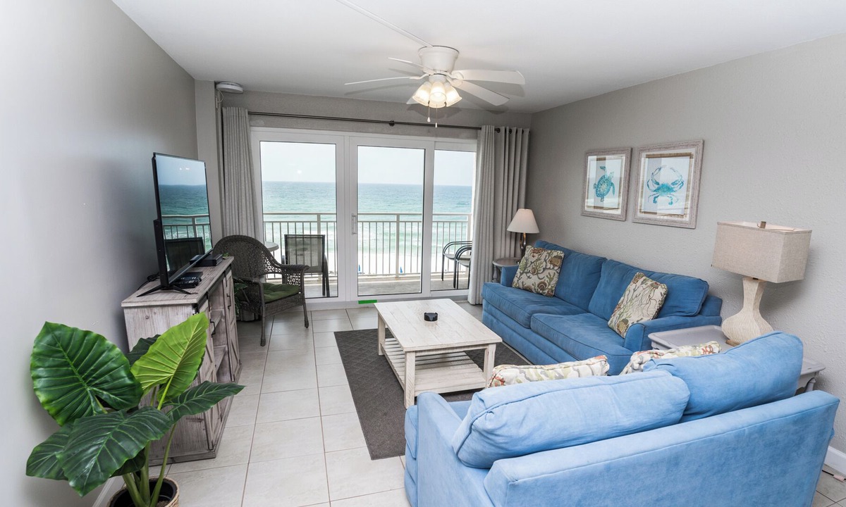 Gulf Lagoon Beach Condo | D504 Gulf Front Views, 3 pools, Tennis