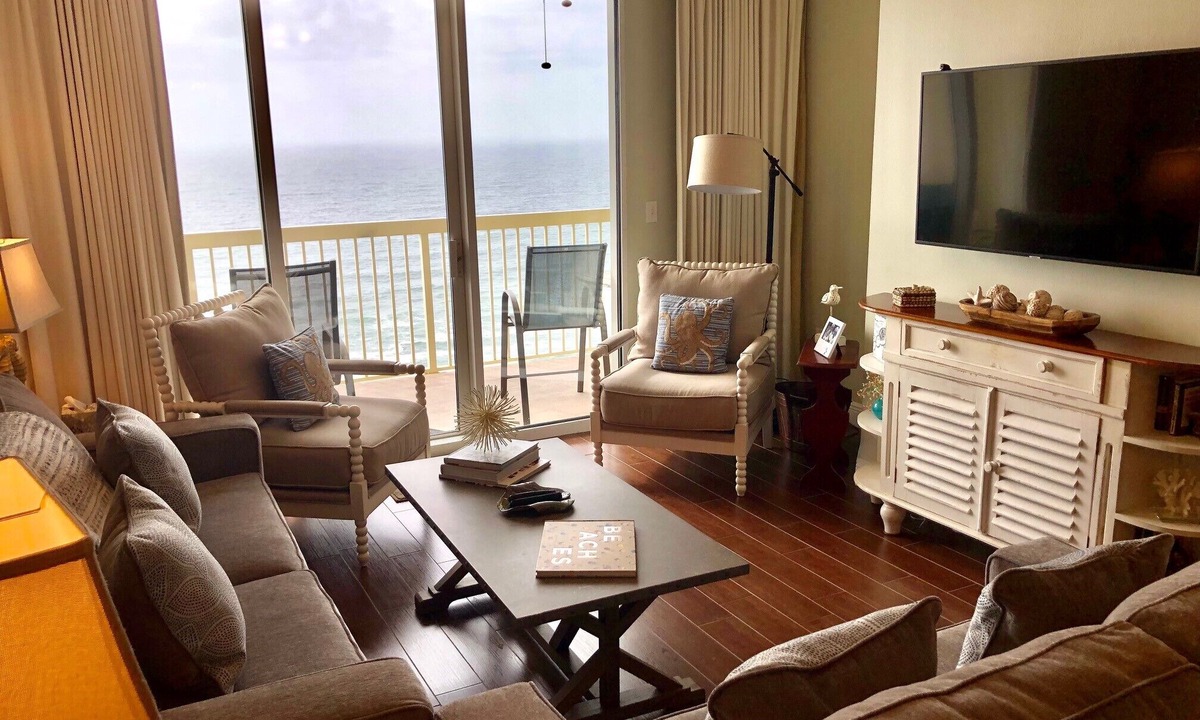 Miramar Beach Condo | 1702 Celadon Gulf Views, 2 BR, 2 BA Bonus BUNK ROOM, FREE Seasonal Beach Service