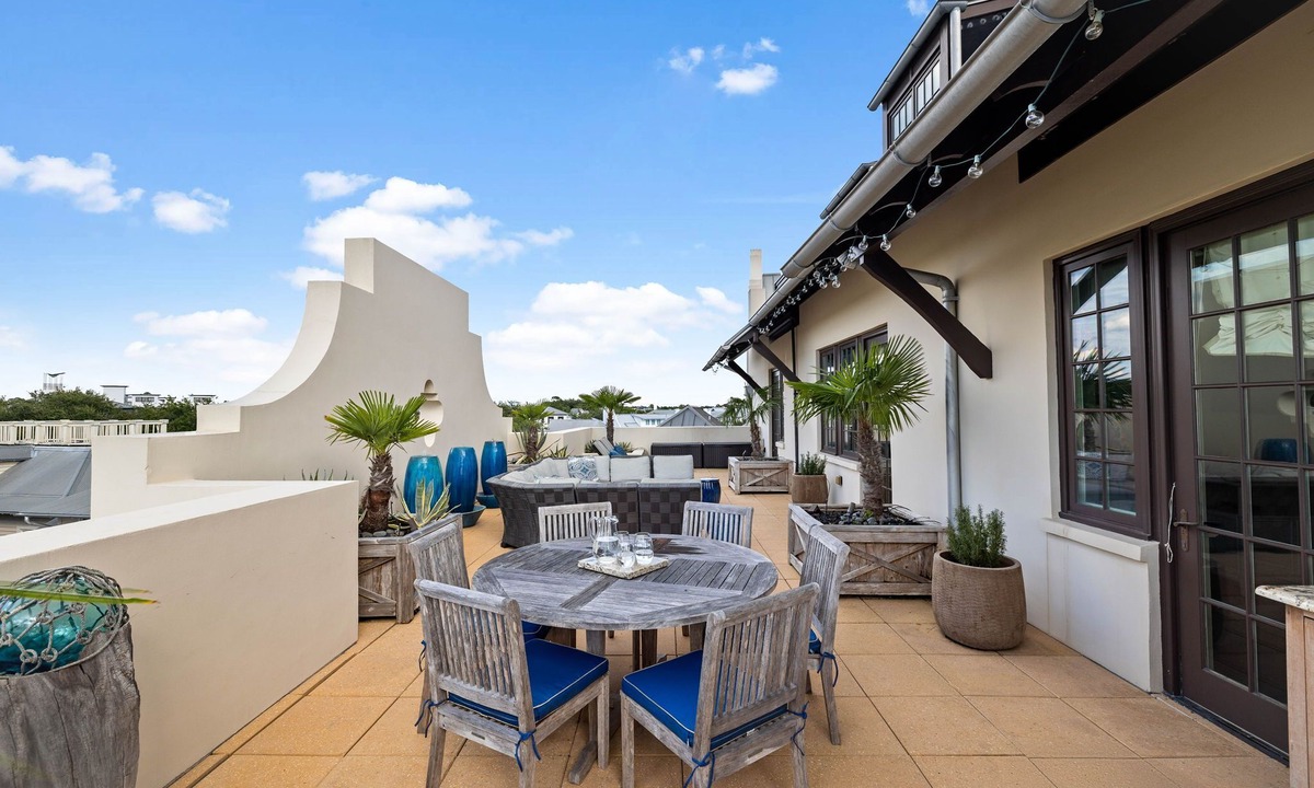 Rosemary Beach Condo | Stylish Luxury Condo w/Rooftop Terrace, Gourmet Kitchen, & Coastal 30A Charm
