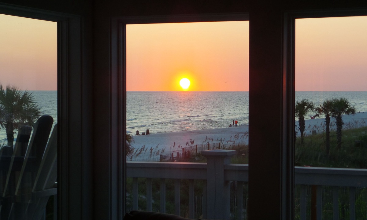 West Panama City Beach Condo | Beautiful Corner (End) Unit with Wrap-Around Balcony and Western Sunset Views