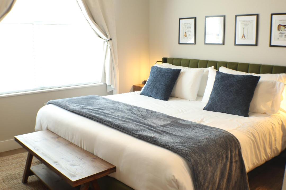 Rogers Apartment | Amp'd Up Music-Themed 2BR Near AMP & Bentonville