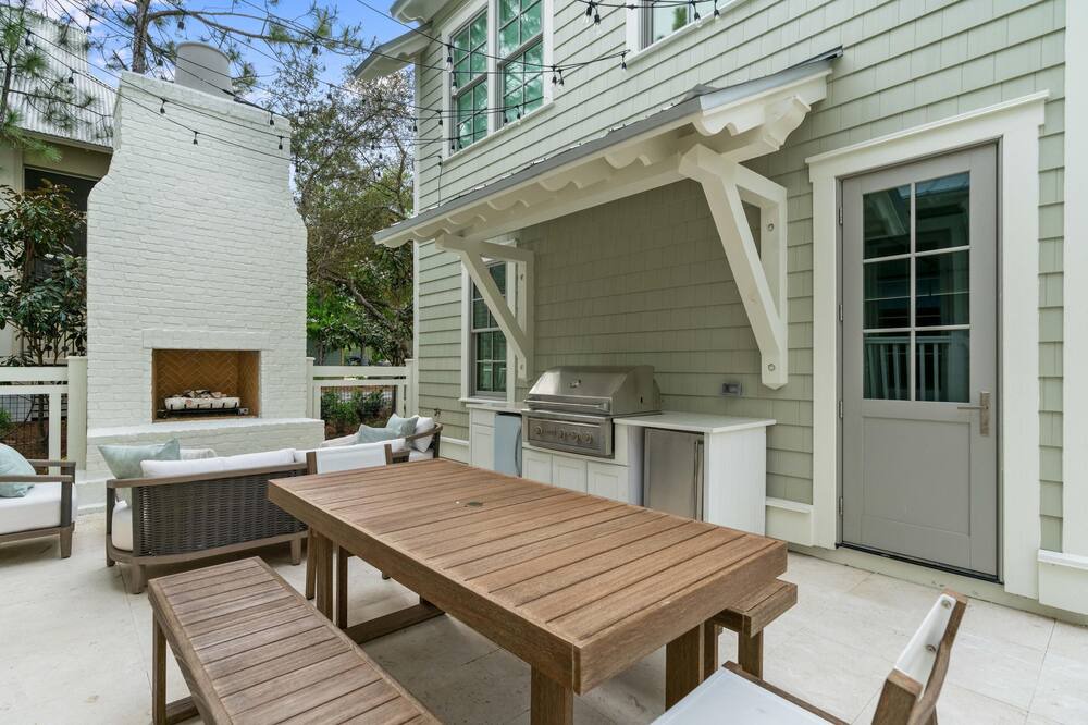 Photo of Patio Balcony in Watercolor