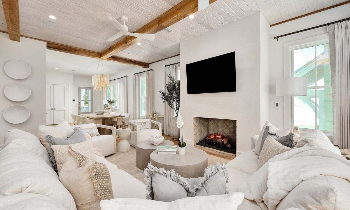 Photo of Livingroom in Watercolor