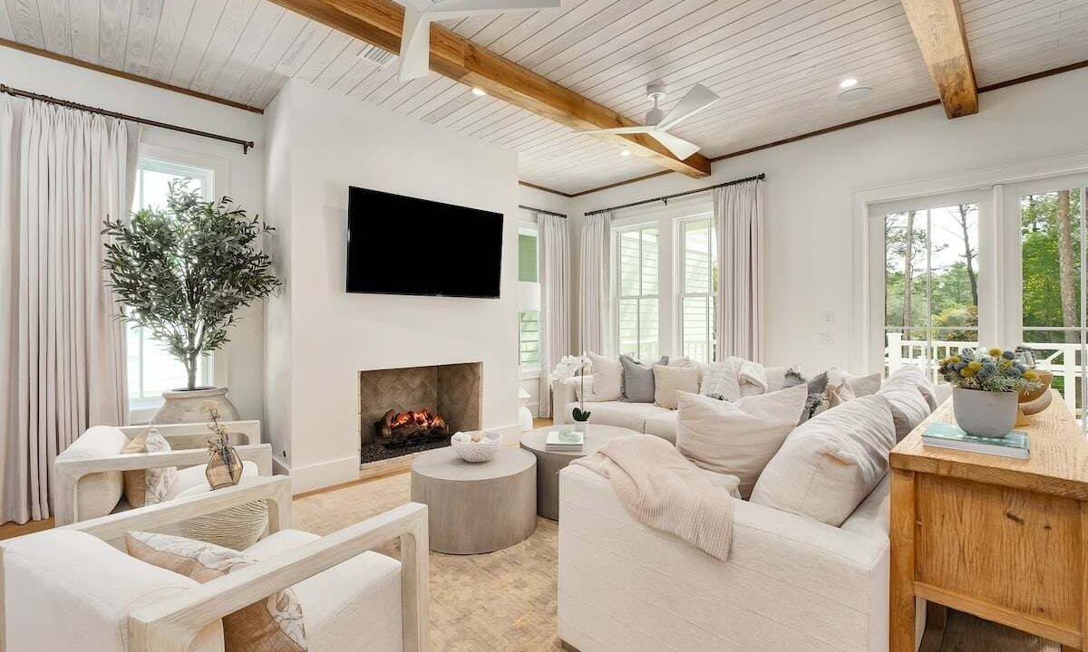 Photo of Livingroom in Watercolor