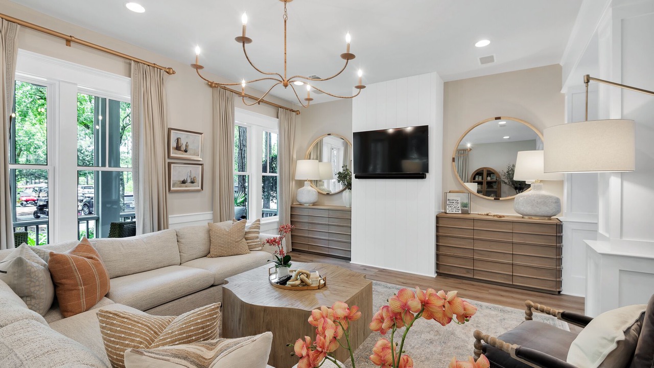 Photo of Livingroom in Watercolor