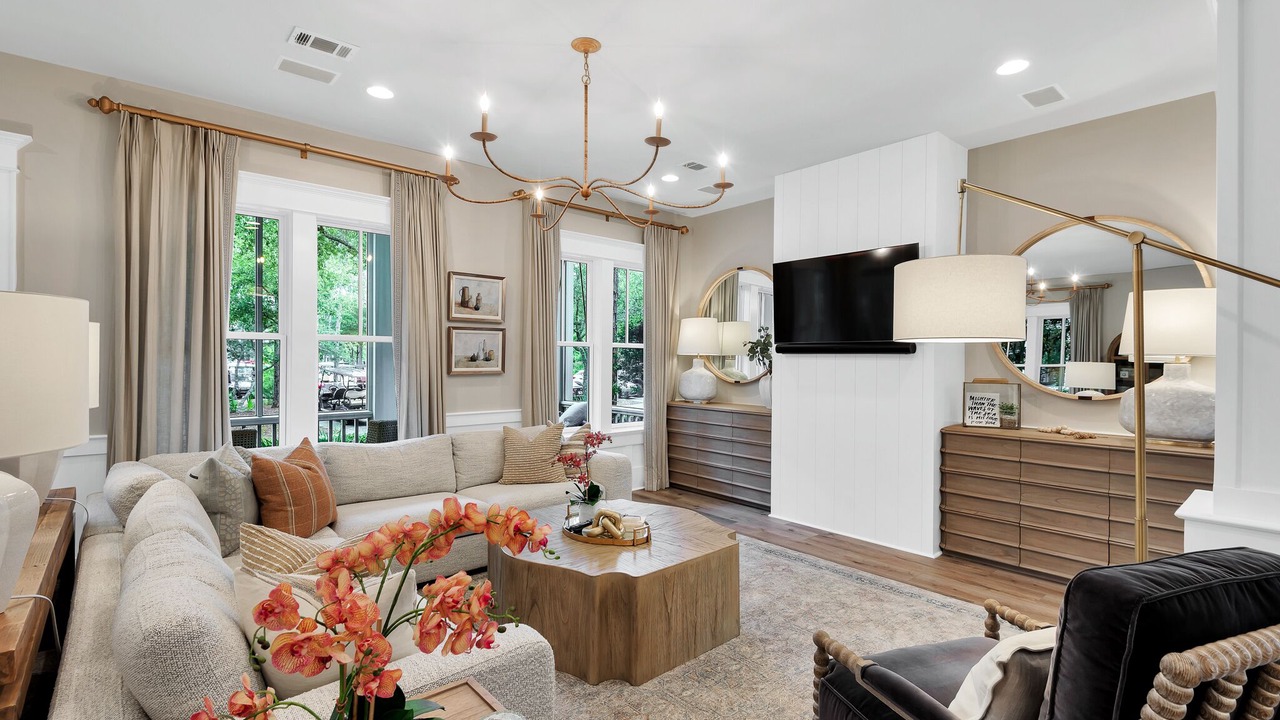 Photo of Livingroom in Watercolor