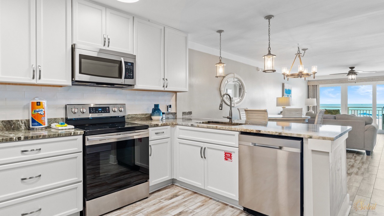Photo of Kitchen in Gulf Lagoon Beach